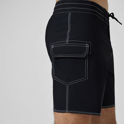 Lookout Solid Boardshorts Black/Dark Grey - Speedo