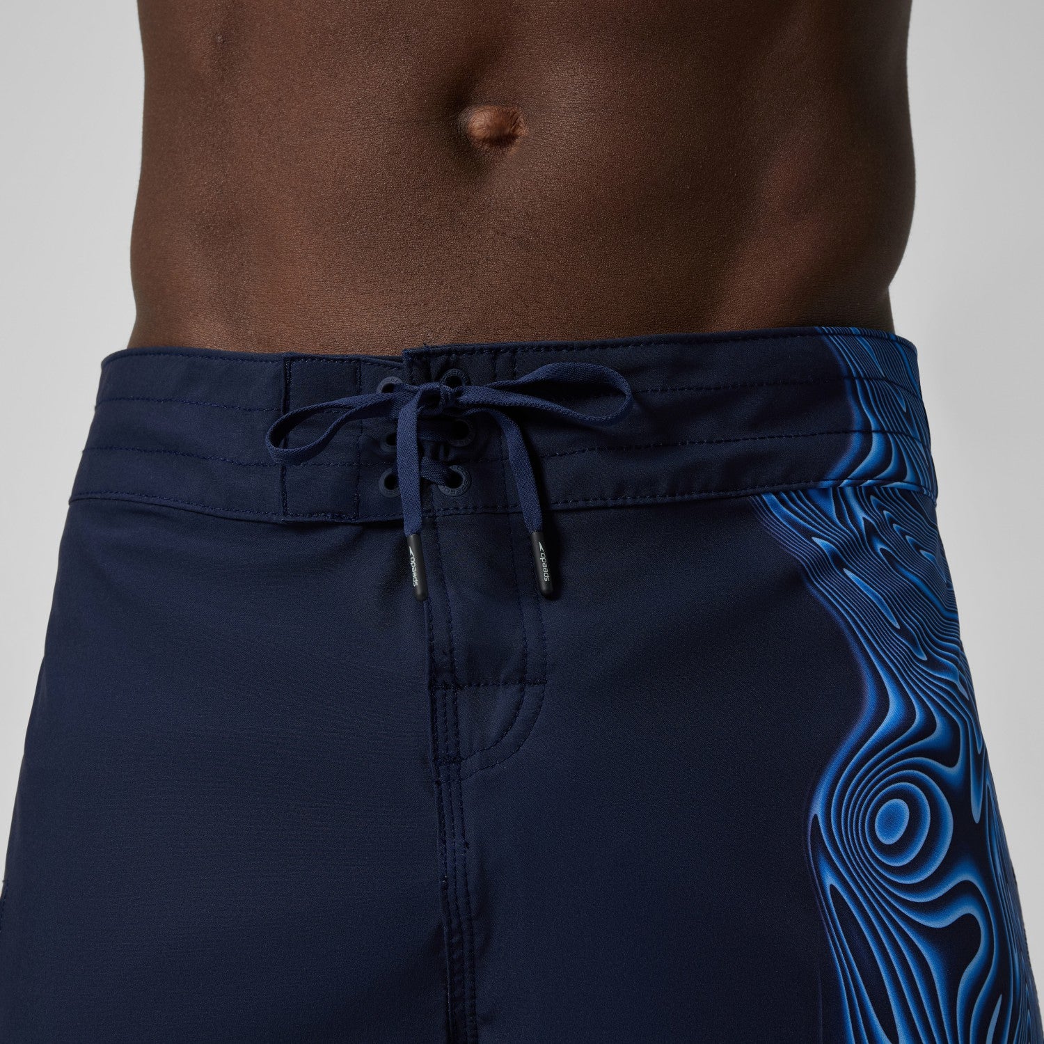 Lookout Printed Boardshorts Navy/Blue - Speedo