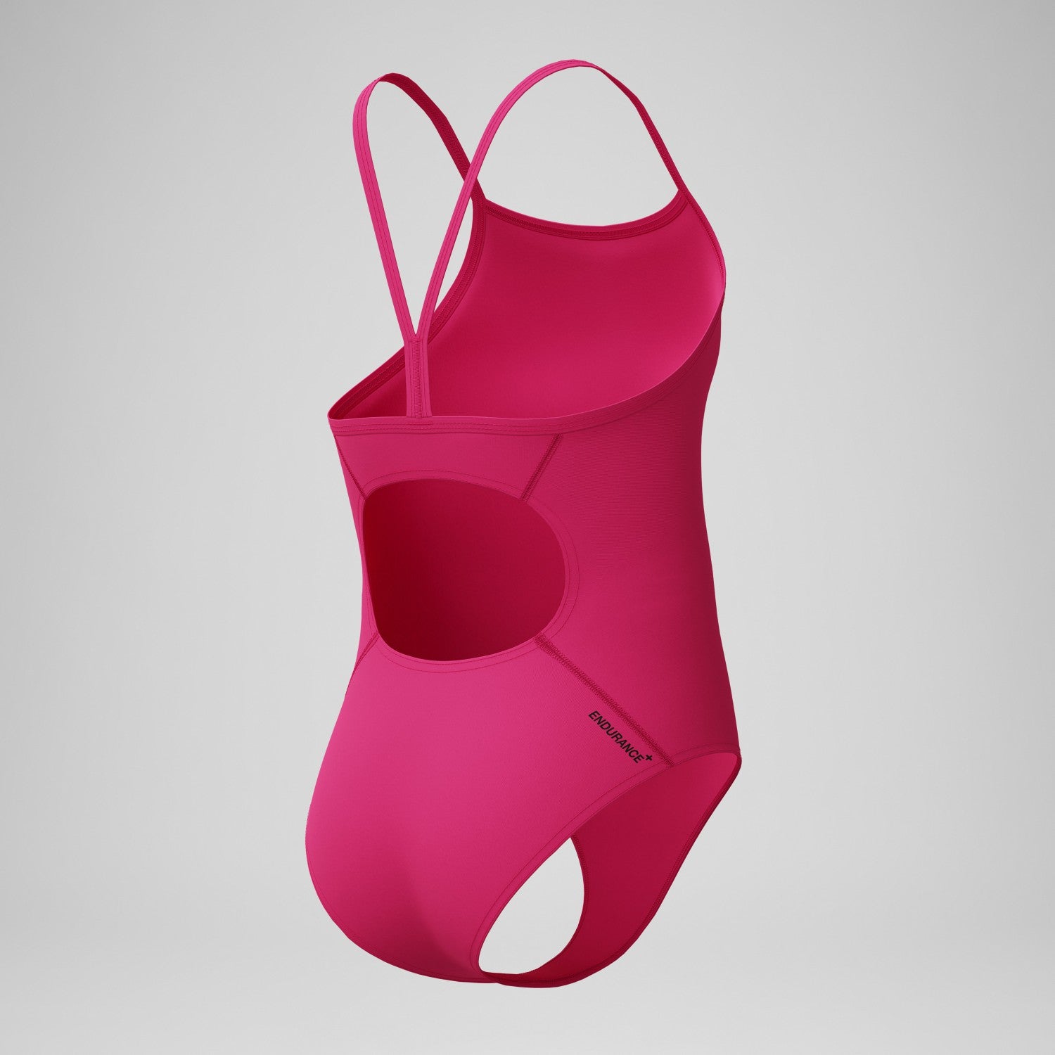 Girls Endurance+ Logo Thinstrap Swimsuit Pink - Speedo