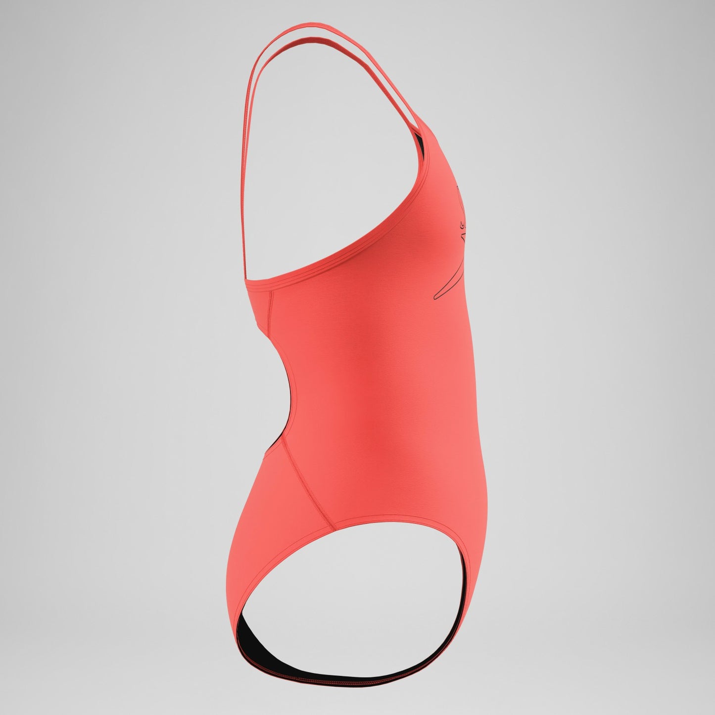 Girls Endurance+ Logo Thinstrap Swimsuit Pink - Speedo