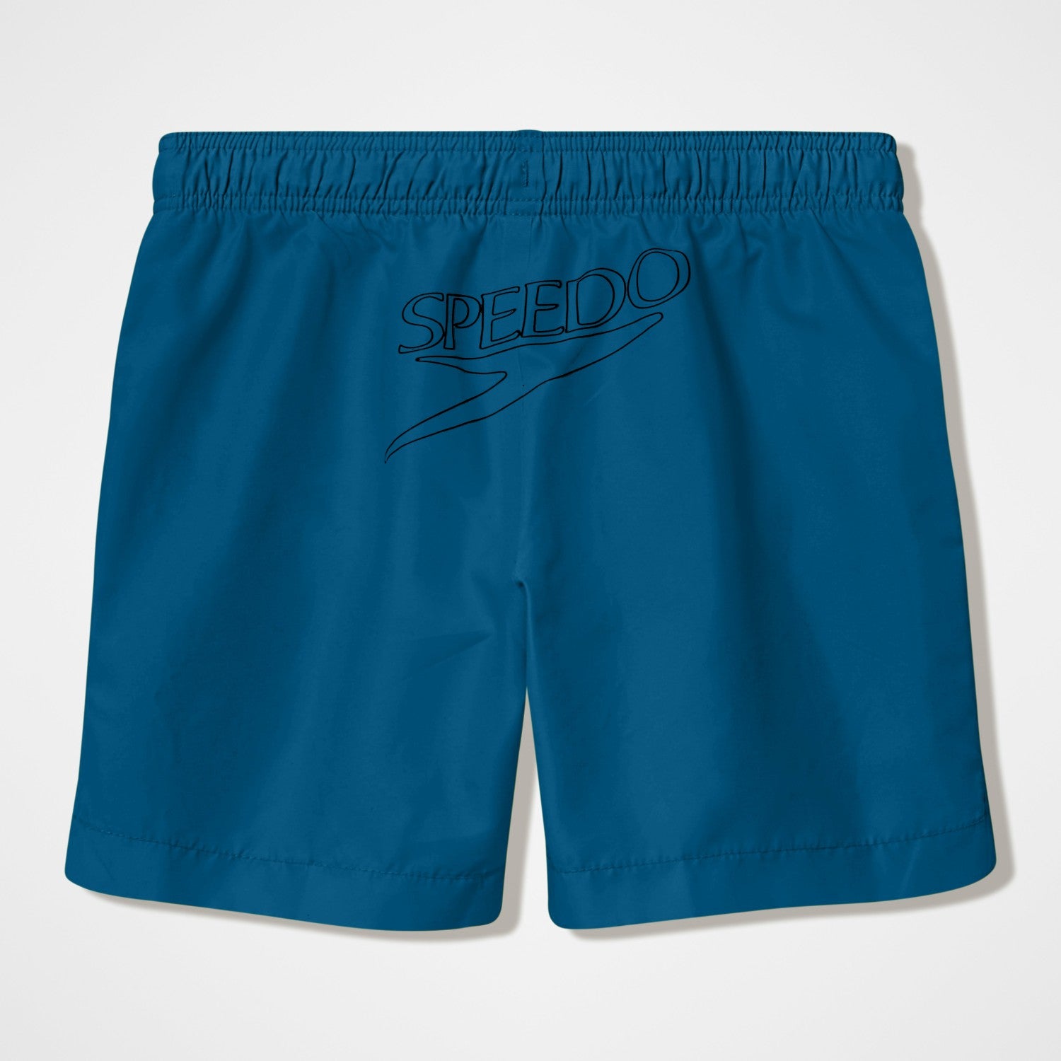 Boys Essentials Logo Swim Shorts Green - Speedo