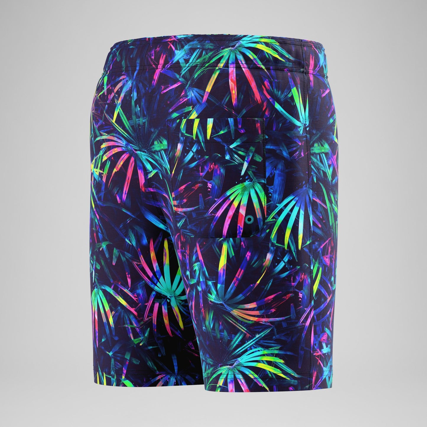 Boys Printed Swim Shorts Navy - Speedo