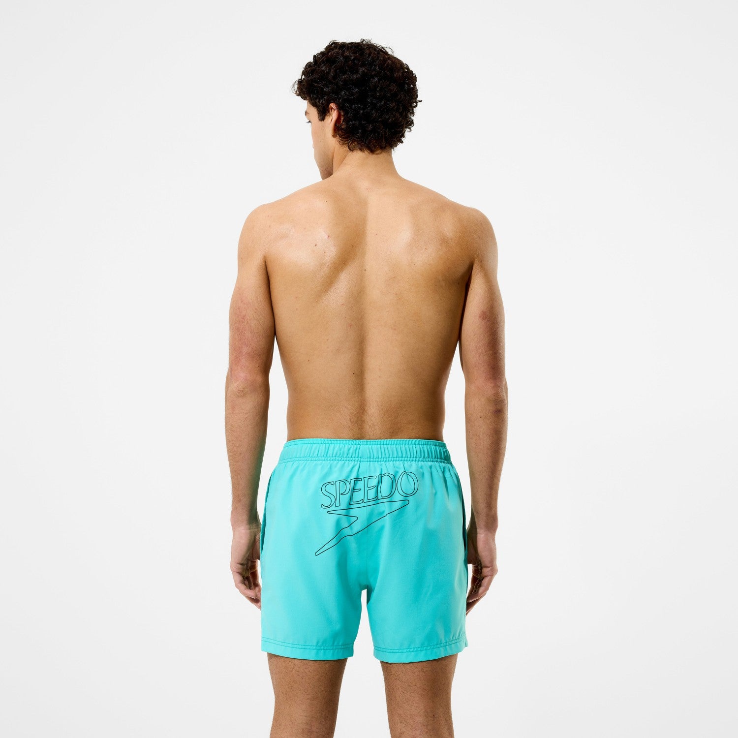 Boys Essentials Logo Swim Shorts Blue - Speedo