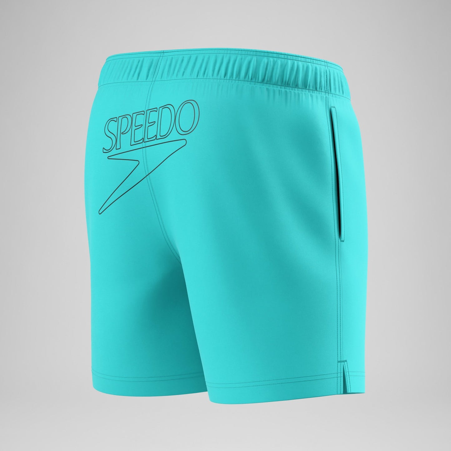Boys Essentials Logo Swim Shorts Blue - Speedo