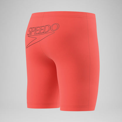 Boys Endurance+ Logo Jammer Pink - Speedo