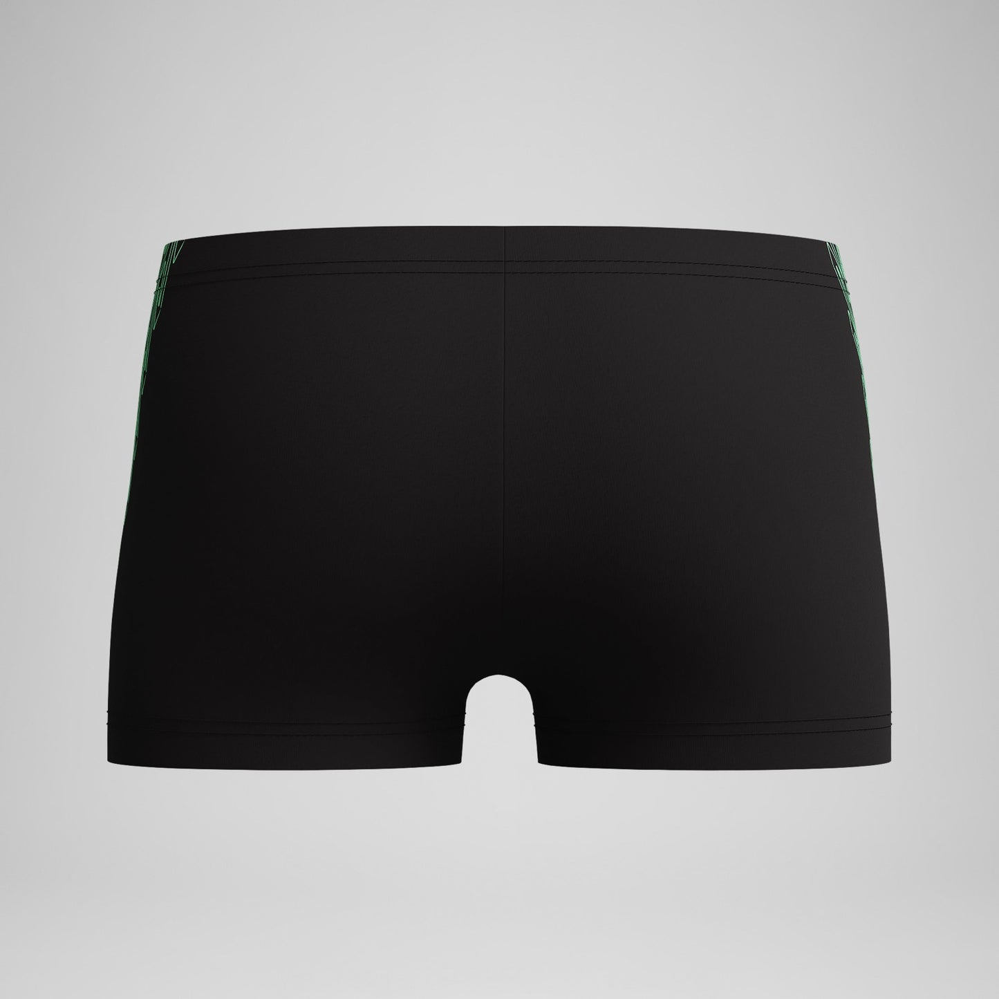 Boys Hyperboom Splice Aquashorts Black/Green - Speedo