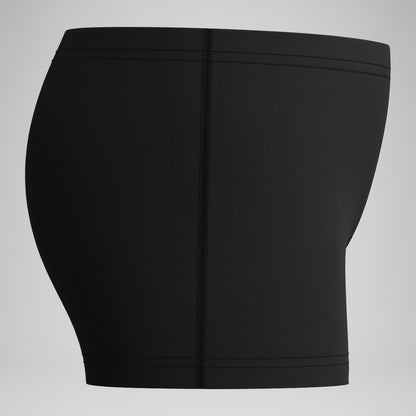 Boys' Medley Logo Aquashorts Black/Grey - Speedo