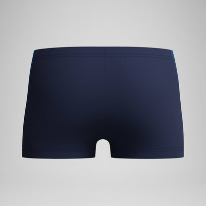 Boys Hyperboom Splice Aquashorts Navy/Blue - Speedo