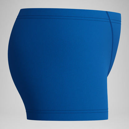 Boys' Printed V-Cut Aquashorts Blue - Speedo