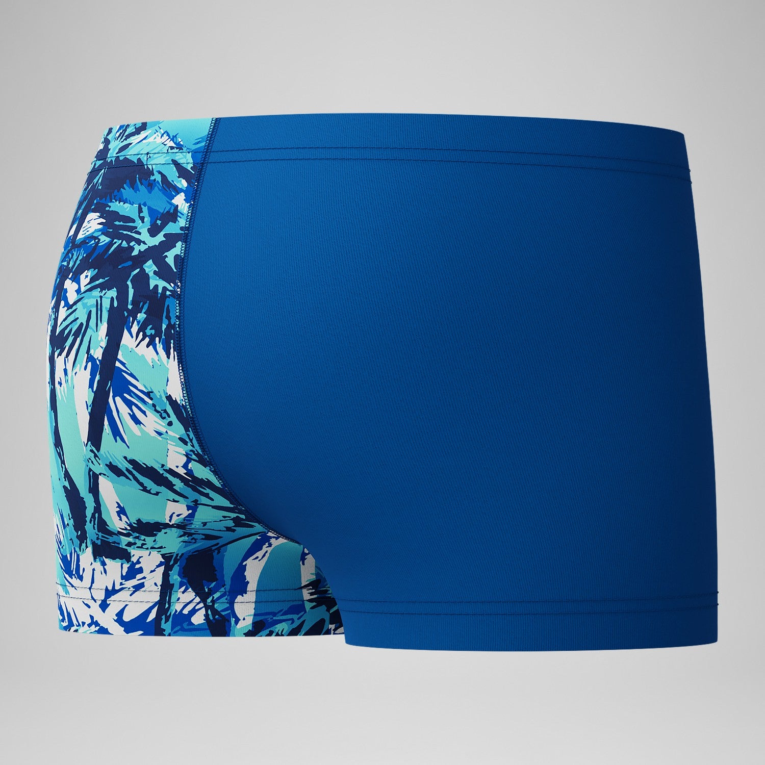Boys' Printed V-Cut Aquashorts Blue - Speedo