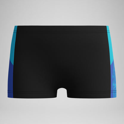Boys' Dive Aquashorts Black/Blue - Speedo