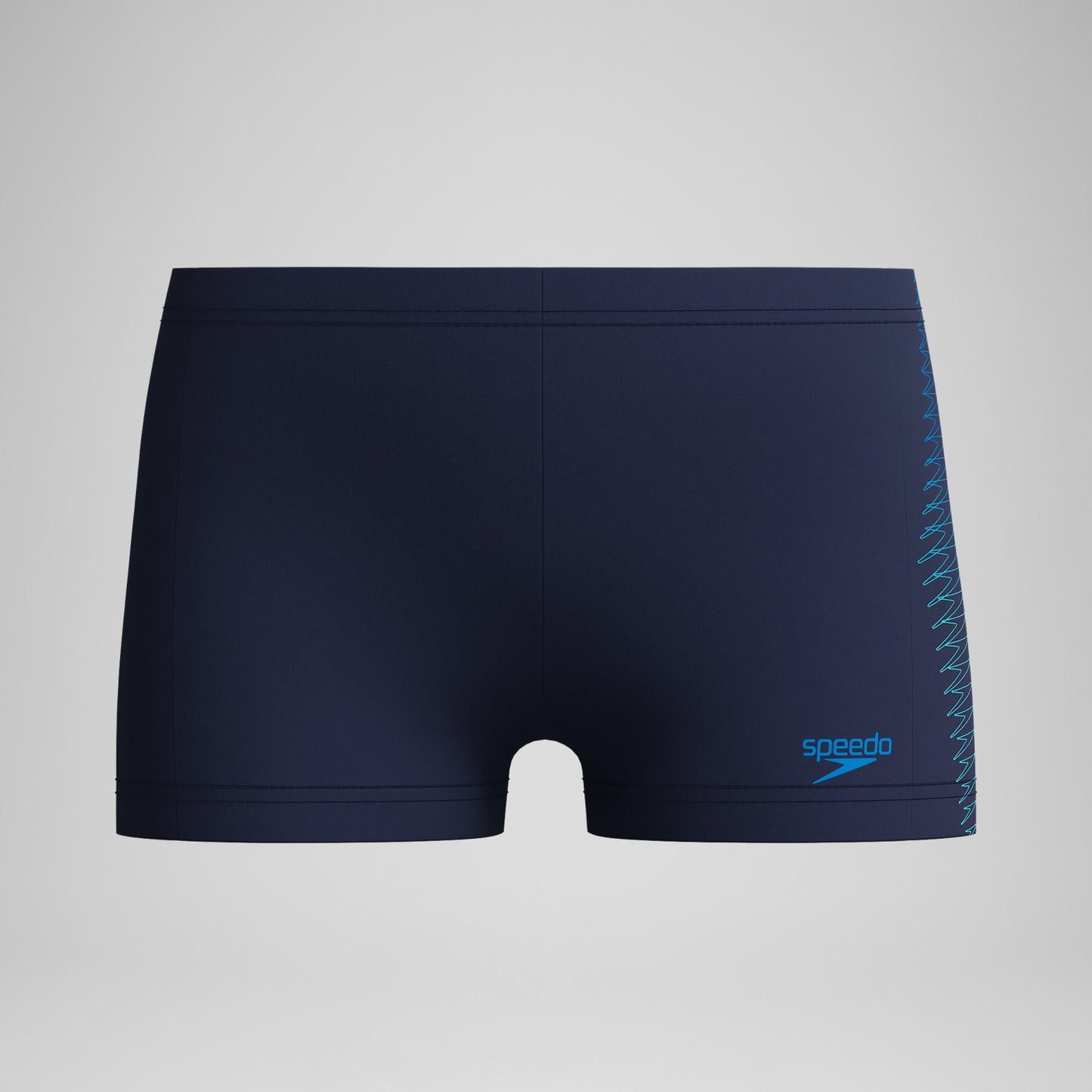 Boys Plastisol Placement Aquashorts Navy/Blue - Speedo