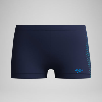 Boys Plastisol Placement Aquashorts Navy/Blue - Speedo