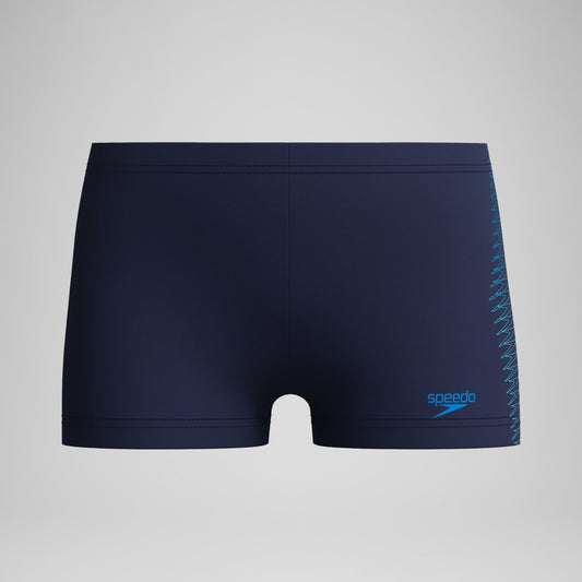 Boys Plastisol Placement Aquashorts Navy/Blue - Speedo