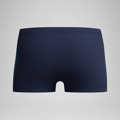 Boys Plastisol Placement Aquashorts Navy/Blue - Speedo