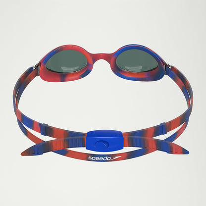 Junior Hyper Flyer Mirror Goggles Navy/Red/Grey - Speedo