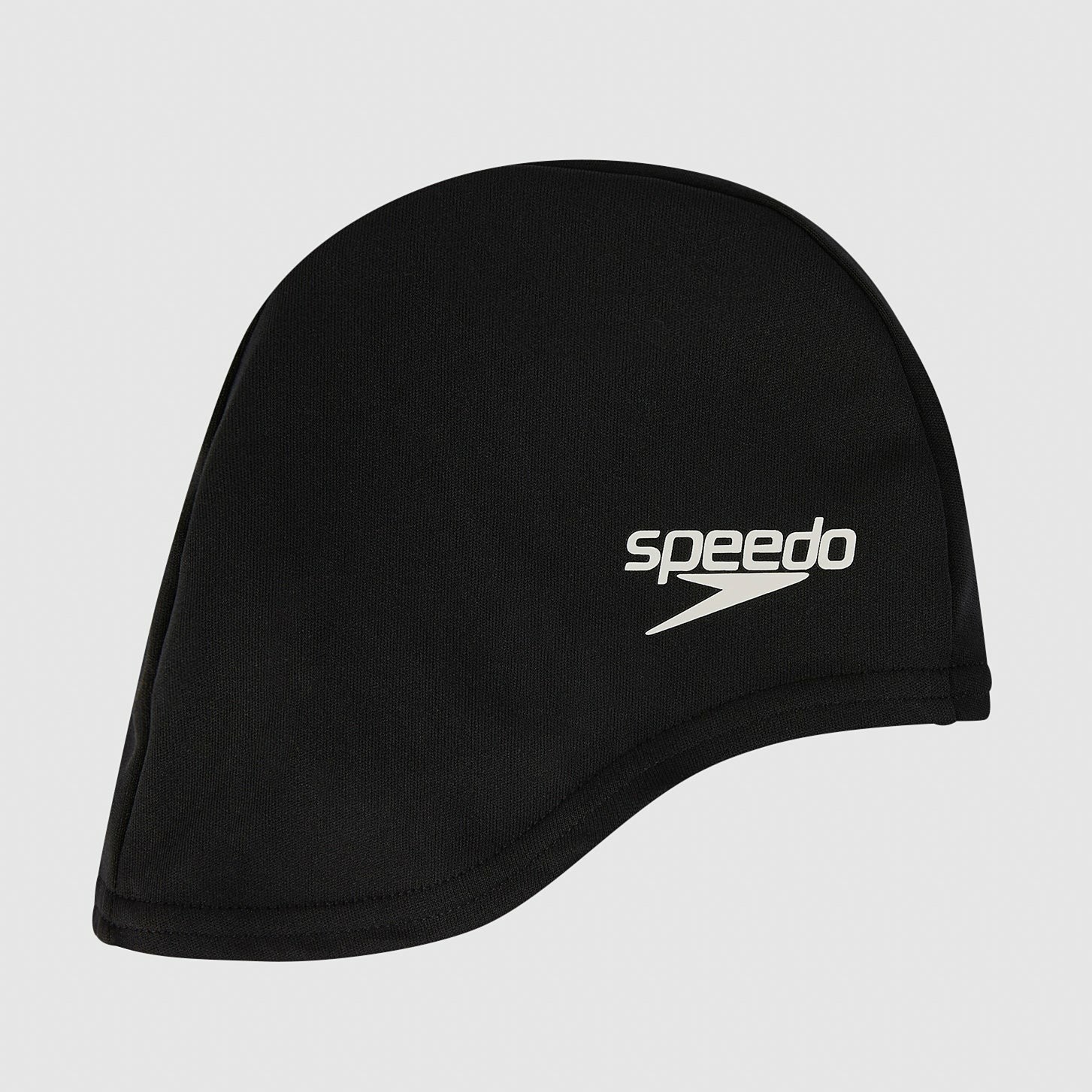 Junior Polyester Cap Black - Speedo