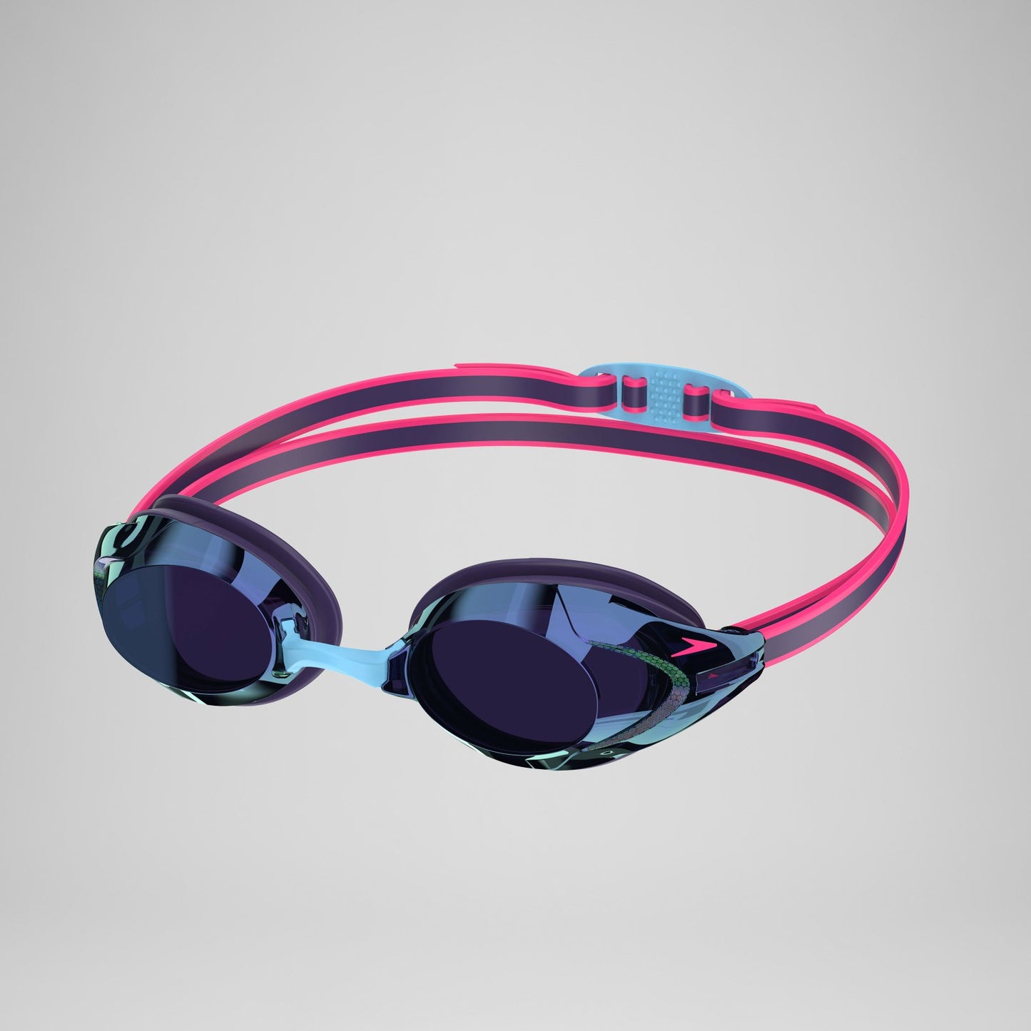 Adult Vanquisher 3.0 Mirrored Goggles Purple/Gray - Speedo