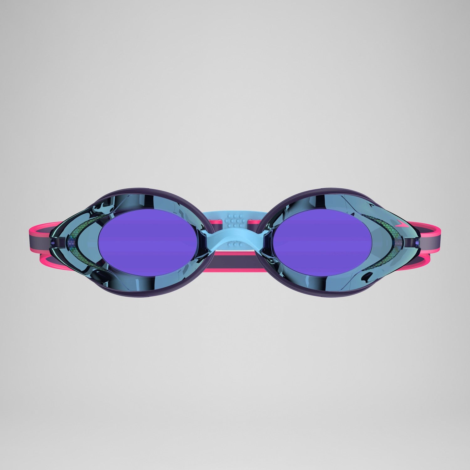 Adult Vanquisher 3.0 Mirrored Goggles Purple/Gray - Speedo