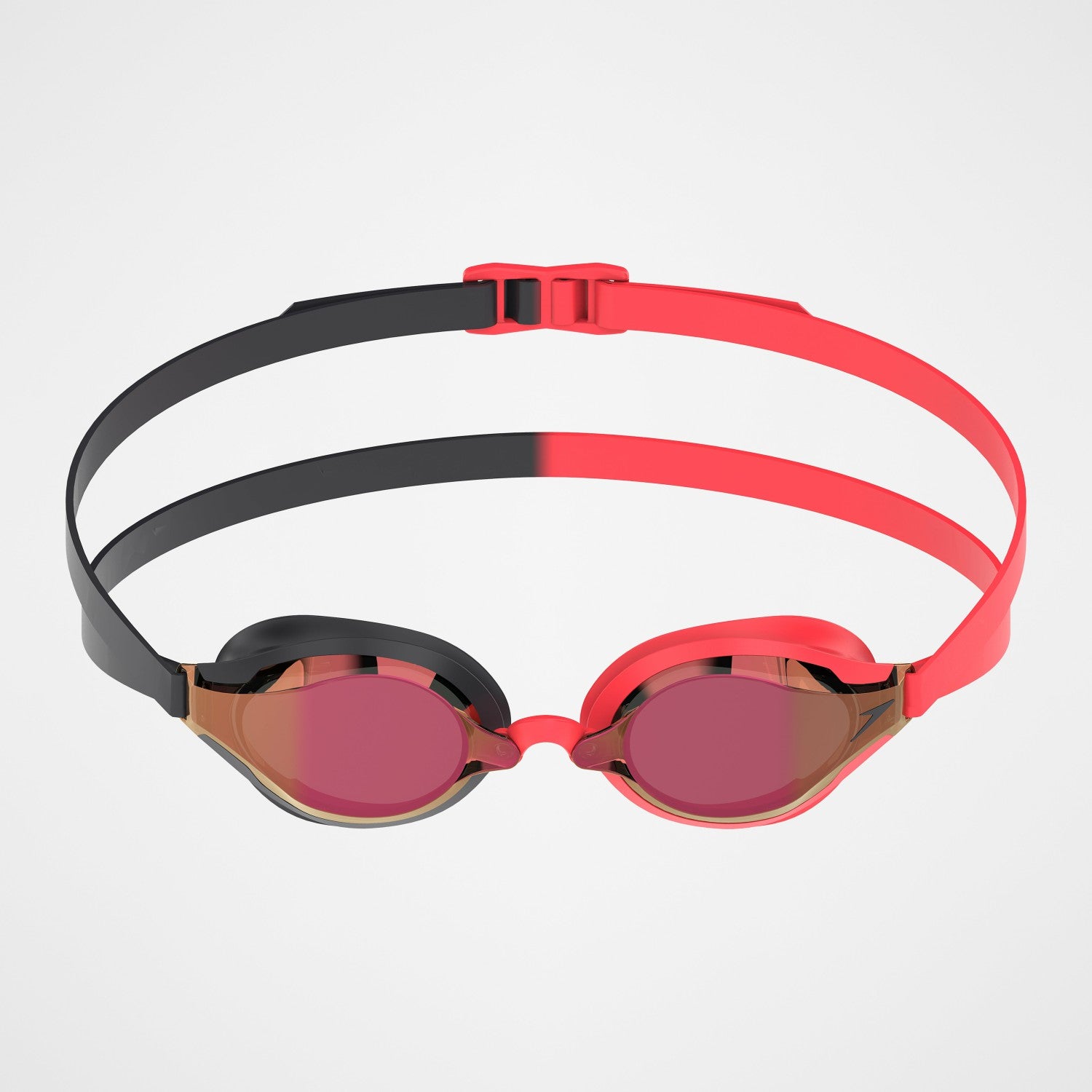 Adult Fastskin Speedo Socket 2.0 Mirror Goggles Red/Smoke - Speedo