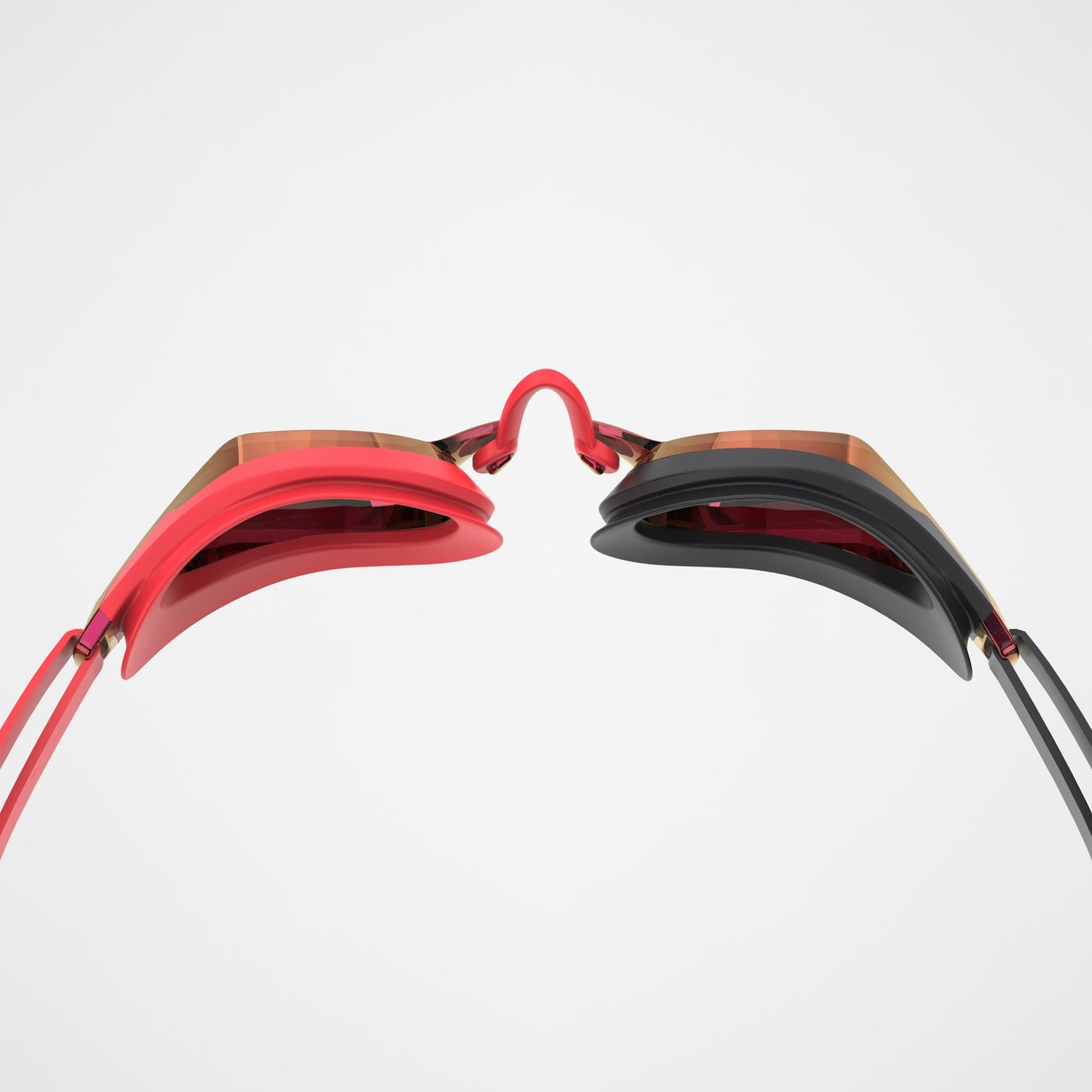 Adult Fastskin Speedo Socket 2.0 Mirror Goggles Red/Smoke - Speedo