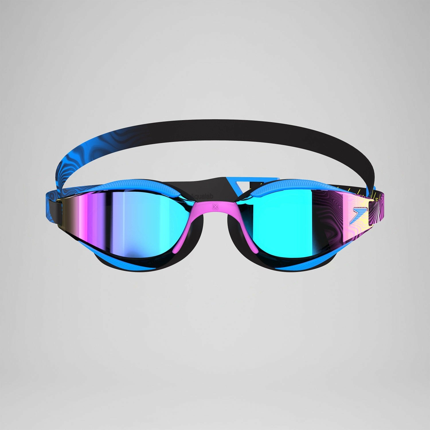 Adult Fastskin Hyper Elite Mirror Goggles Blue/Purple - Speedo