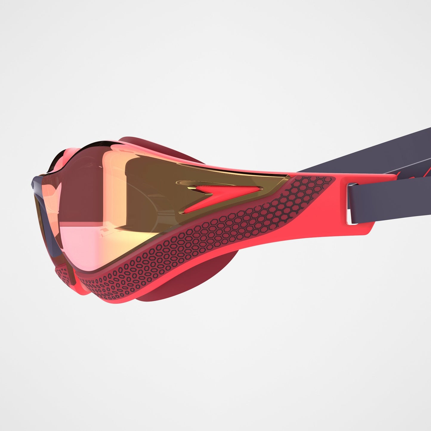 Adult Fastskin Pure Focus Mirror Goggles Red - Speedo