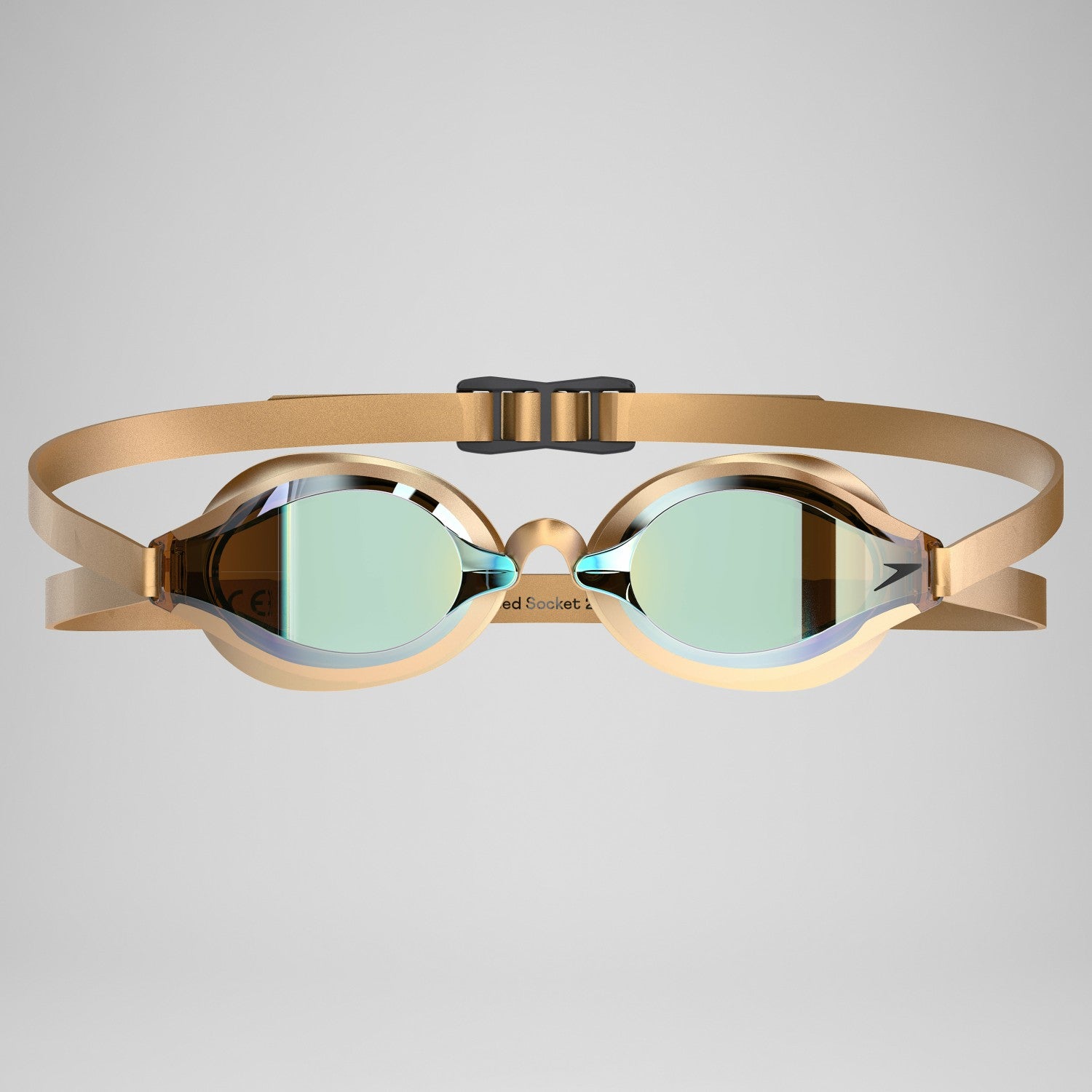 Adult Fastskin Speed Socket 2.0 Mirror Goggles Gold - Speedo