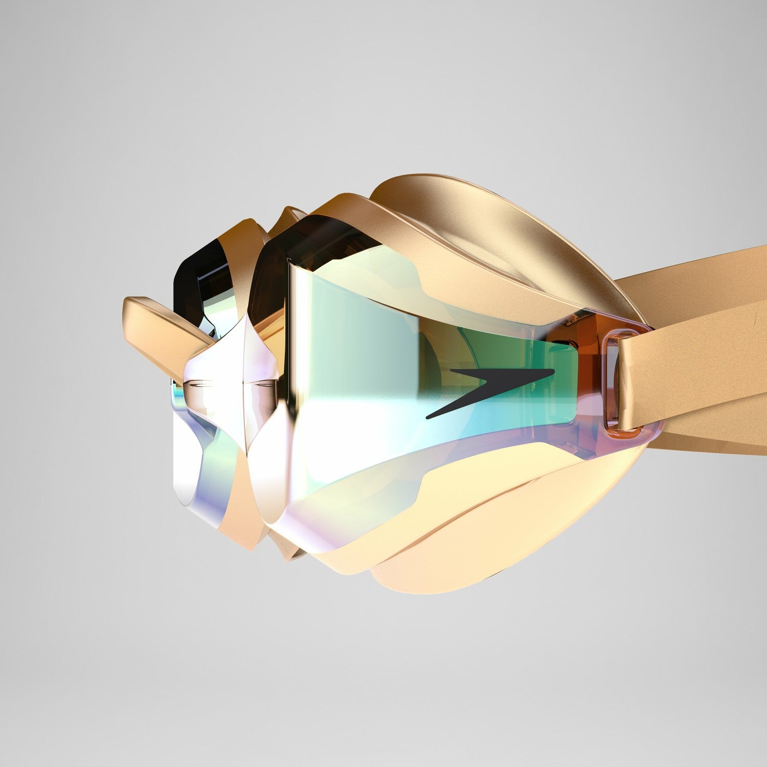 Adult Fastskin Speed Socket 2.0 Mirror Goggles Gold - Speedo