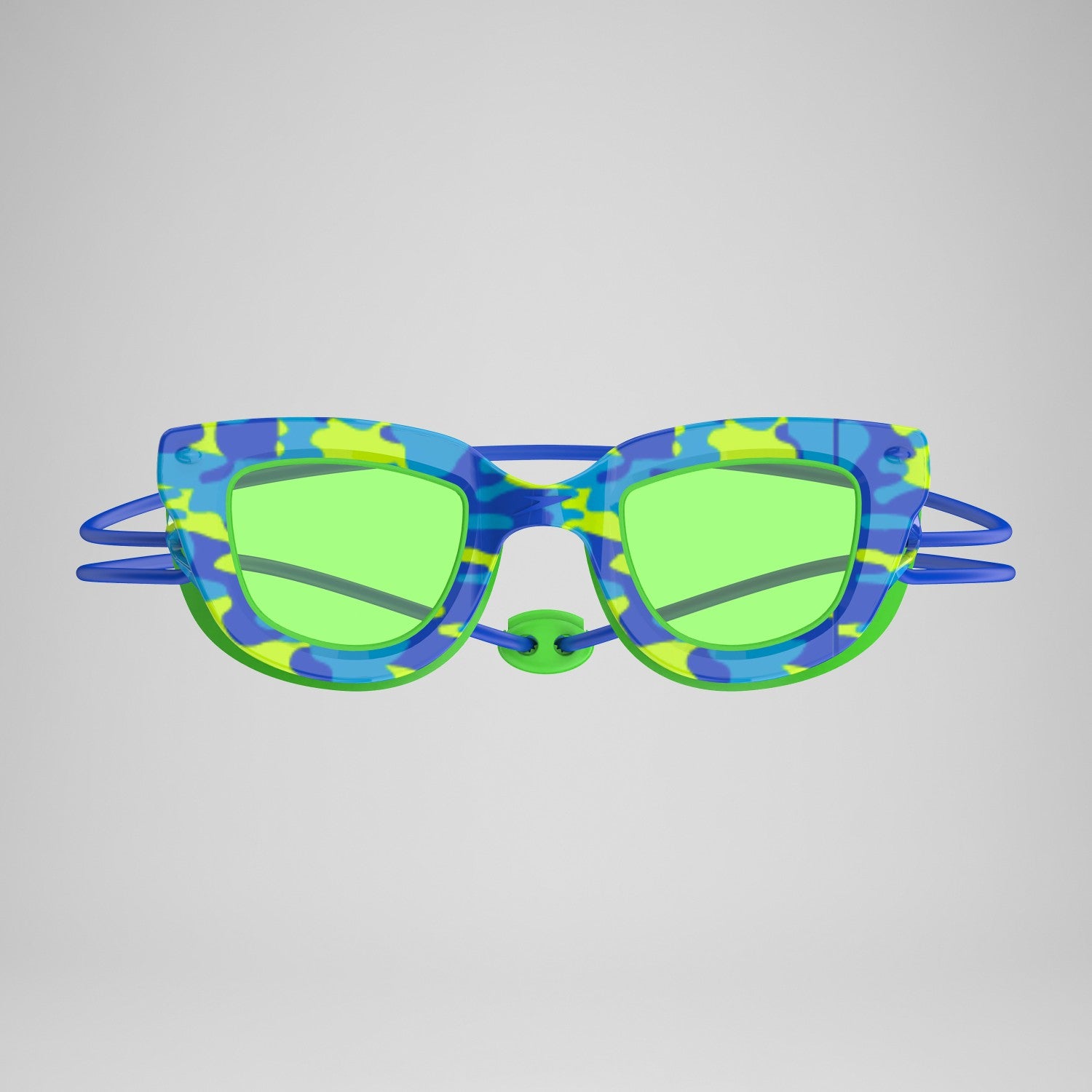Kids Sunny G Pop Seasiders Goggles Blue/Green - Speedo
