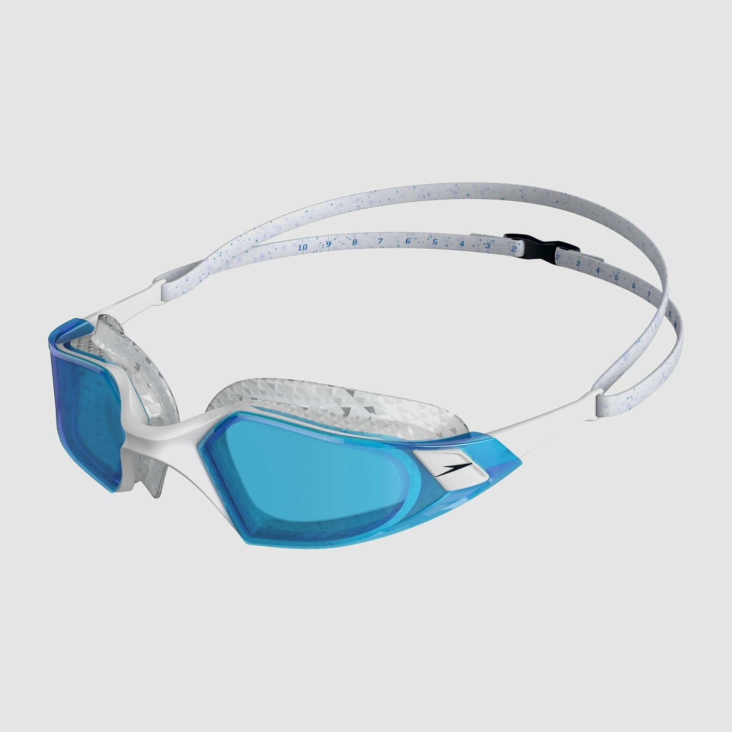 Unisex Aquapulse Pro Goggles White/Blue - Speedo