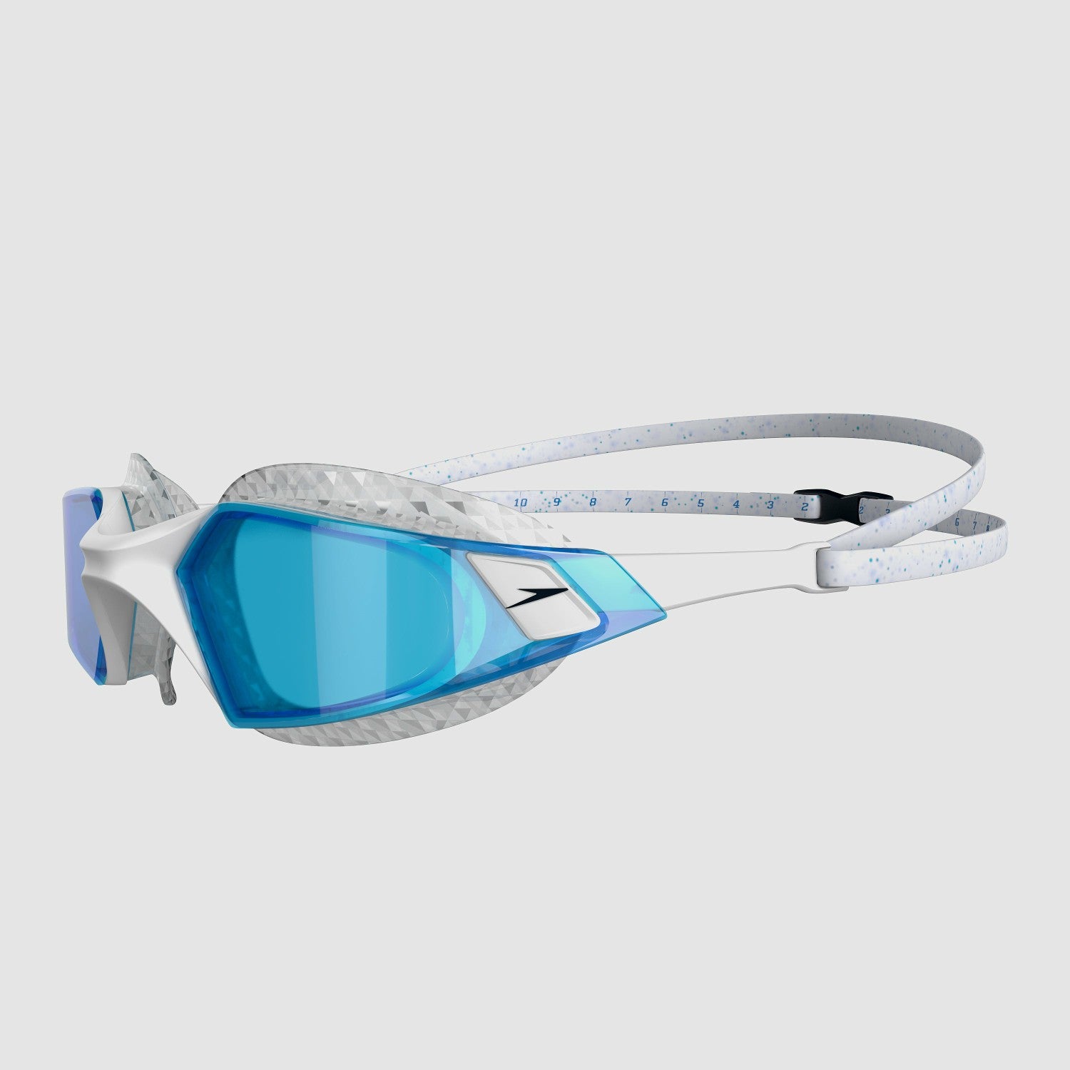 Unisex Aquapulse Pro Goggles White/Blue - Speedo