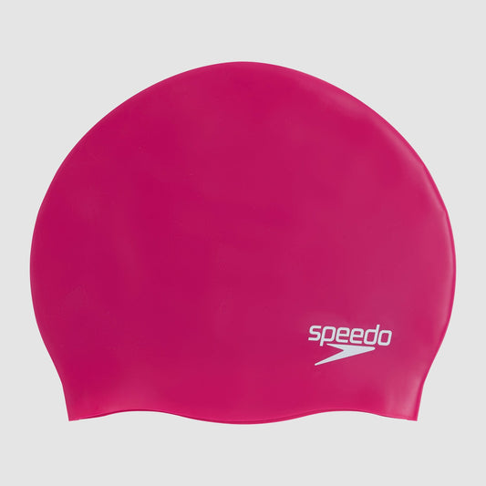 Unisex Silicone Cap Pink - Speedo