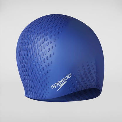 Adult Bubble Active+ Swim Cap Blue - Speedo