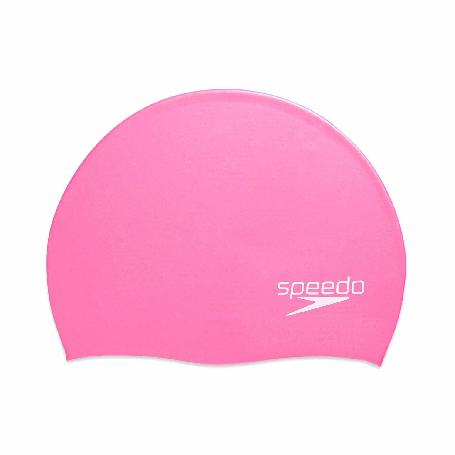 Adult Elastomeric Solid Silicone Cap Pink - Speedo