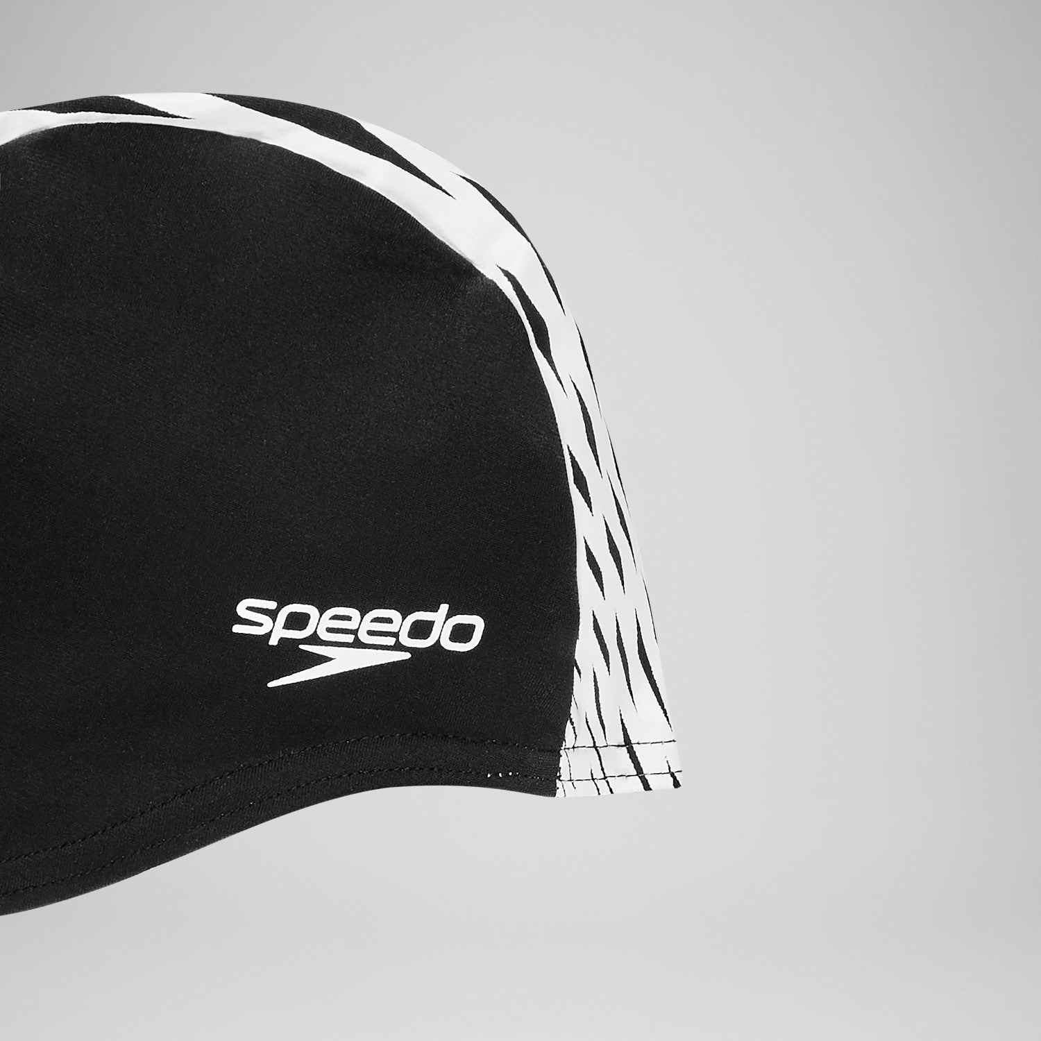 Adult Boom Endurance+ Swim Cap Black/White - Speedo