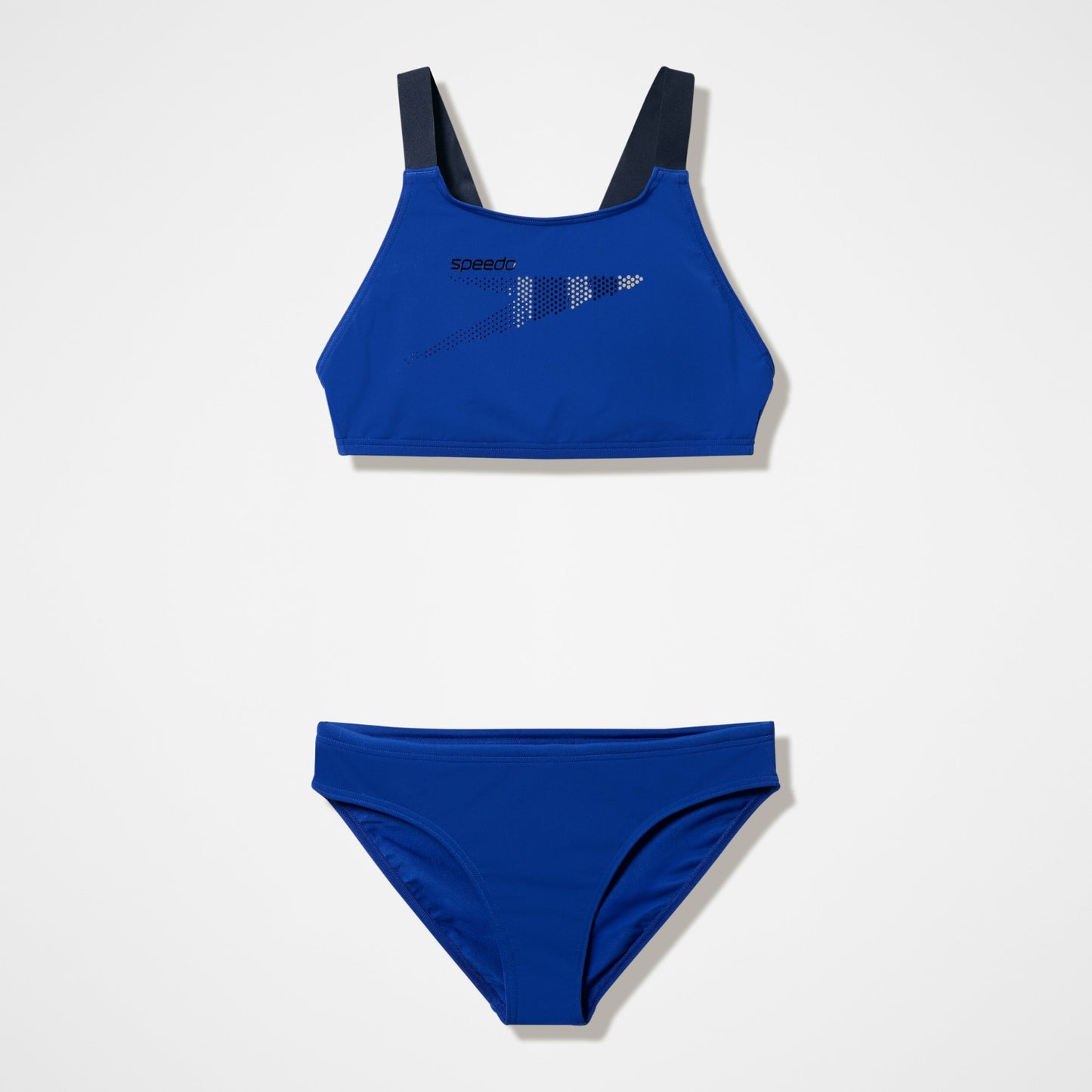 Boom Leaderback Two Piece Blue/Black - Speedo
