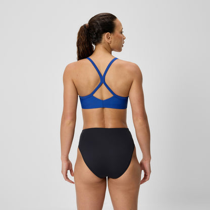 Solid Racerback Bikini Top Blue - Speedo