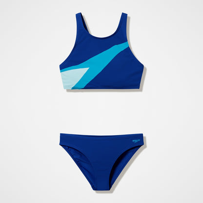 Hyperboom Butterfly Back Two Piece Blue/Green - Speedo
