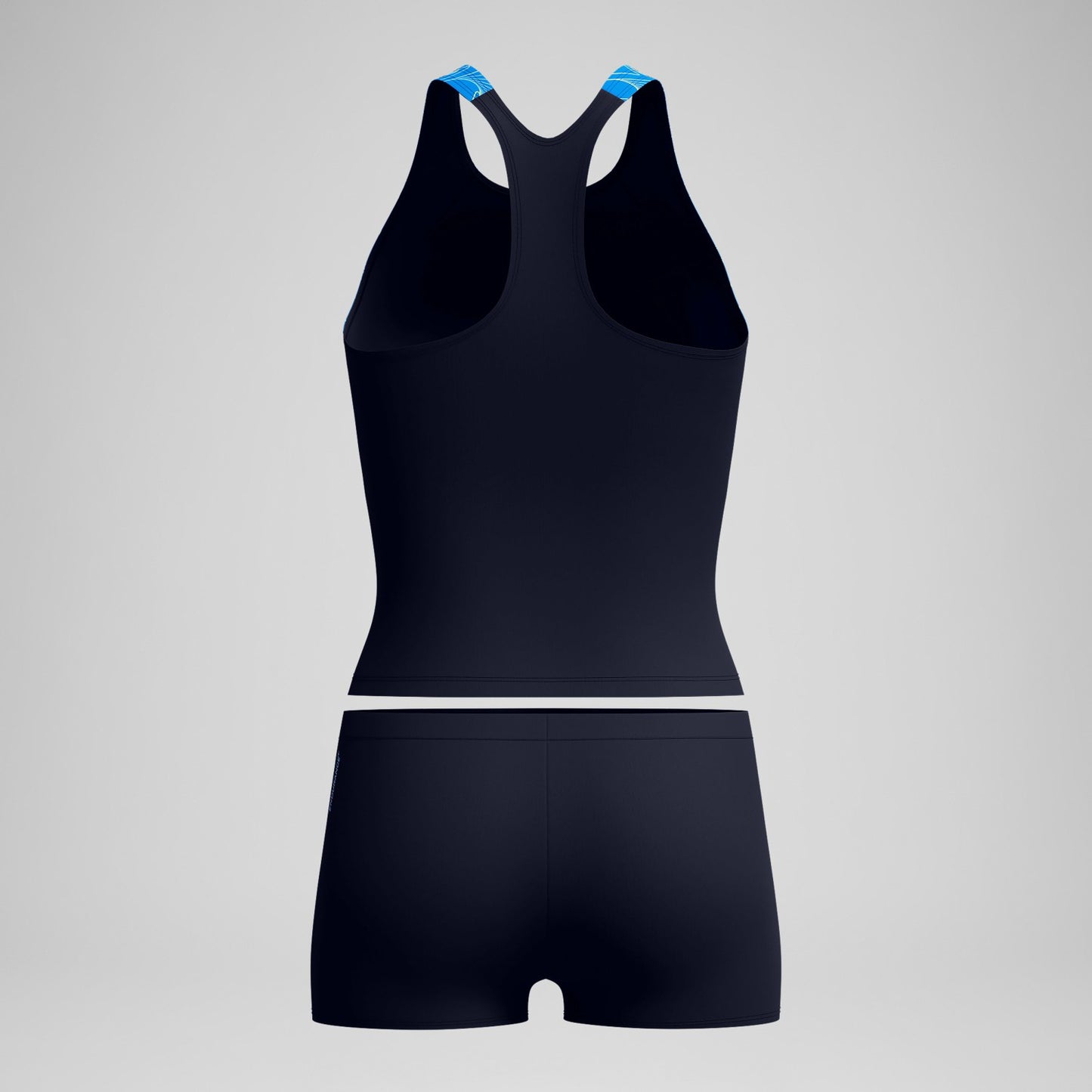 Hyperboom Splice Tankini Set Navy/Blue - Speedo