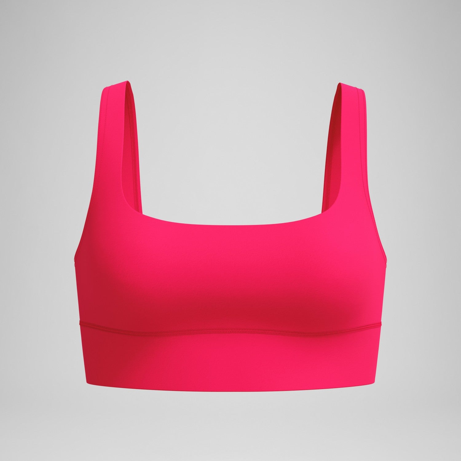 Solid Square Neck Bikini Top Ruby - Speedo
