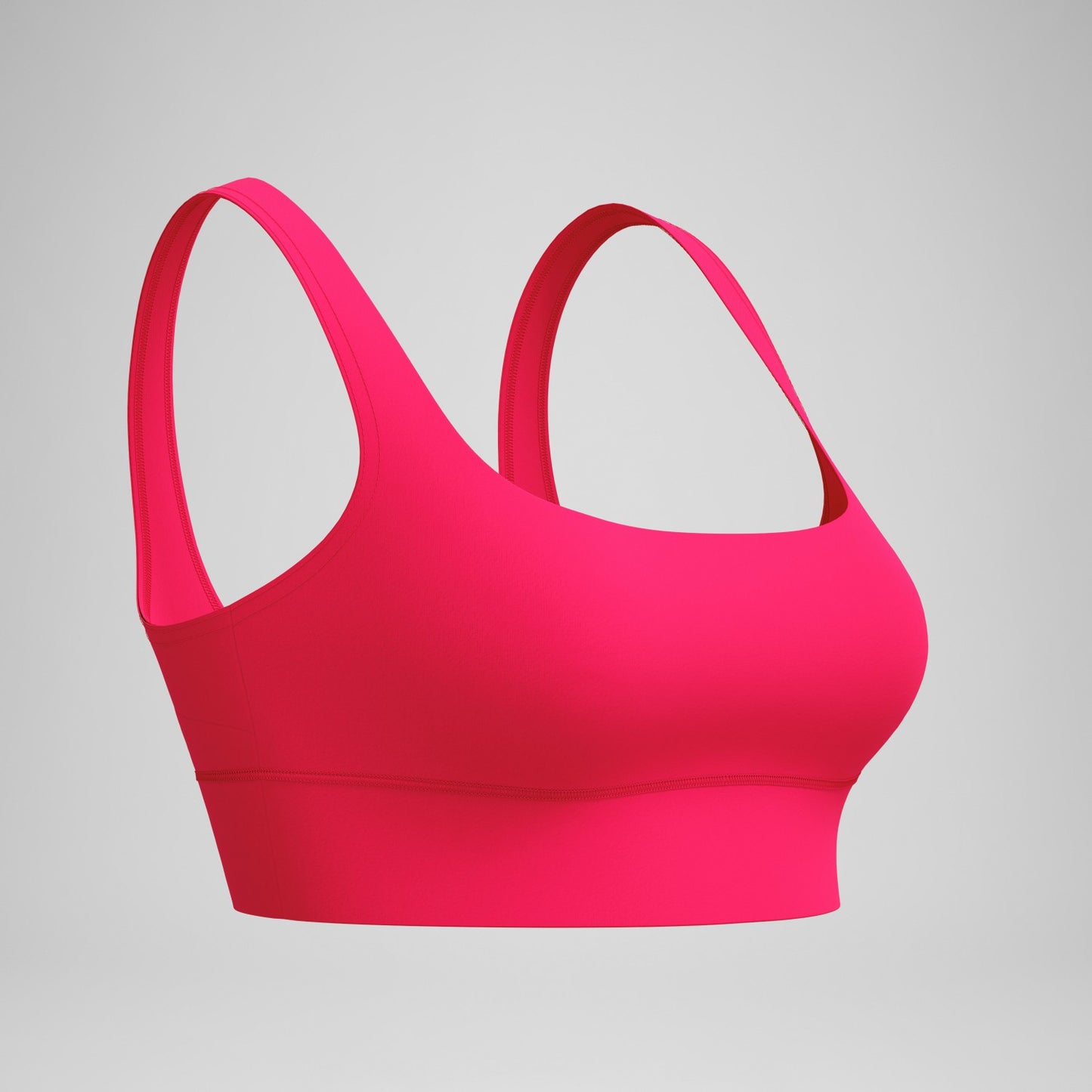 Solid Square Neck Bikini Top Ruby - Speedo
