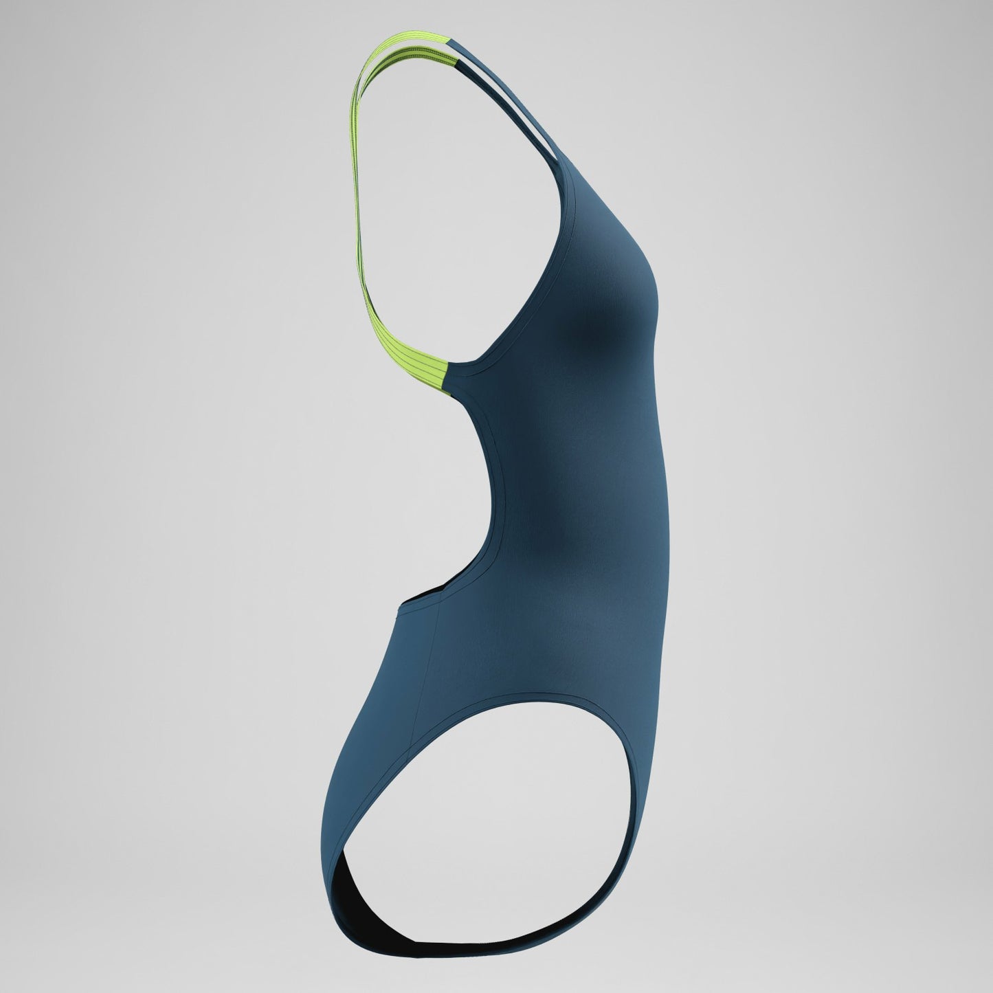 Club Training Powerback Swimsuit Blue/Green - Speedo