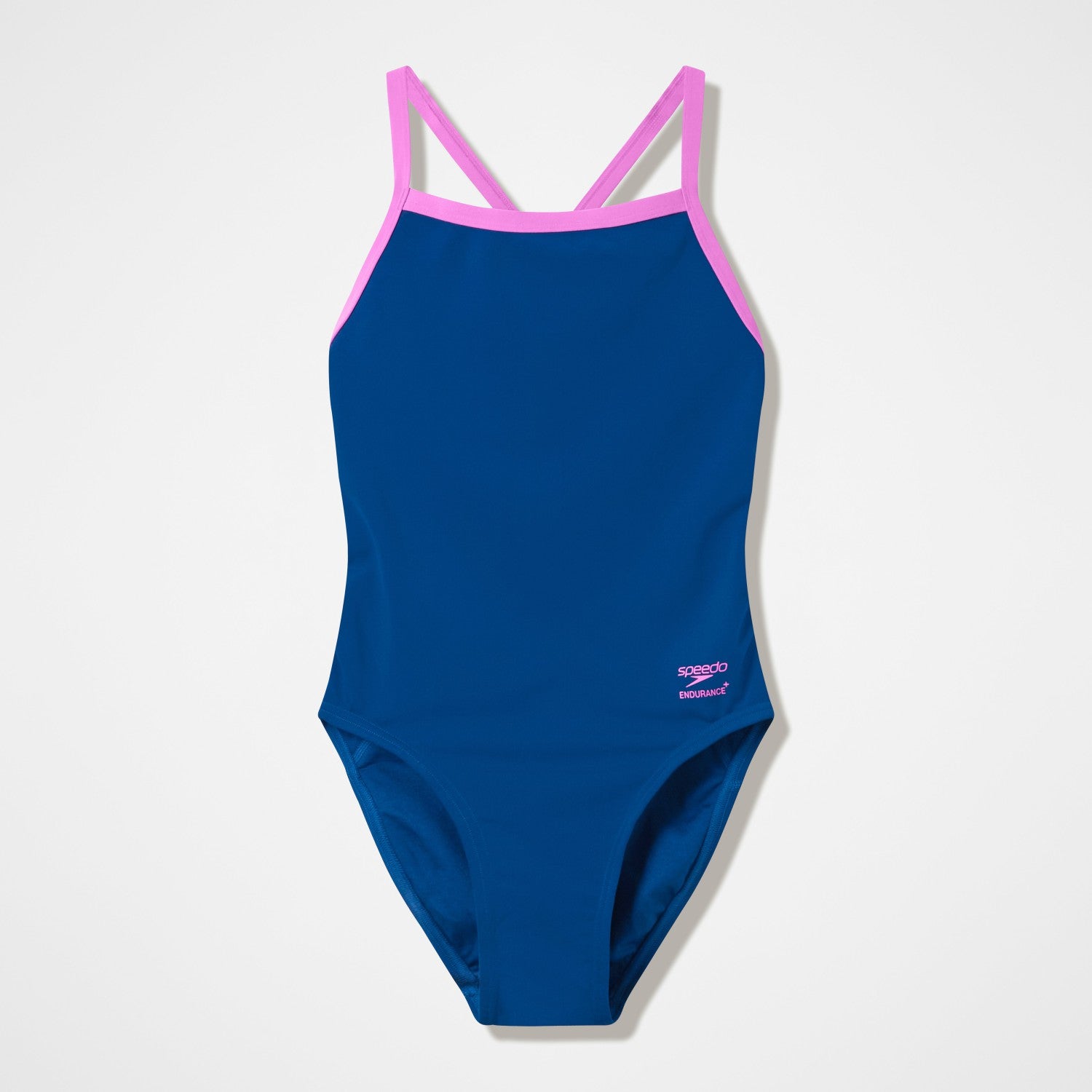 Club Training Turnback Swimsuit Blue/Pink - Speedo