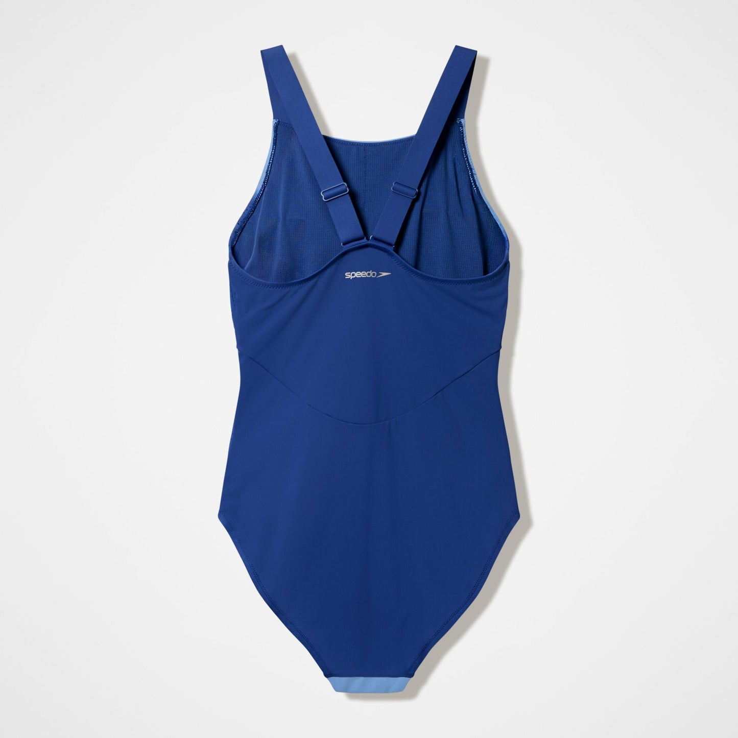 Sculpture High Neck Contour Swimsuit Blue - Speedo