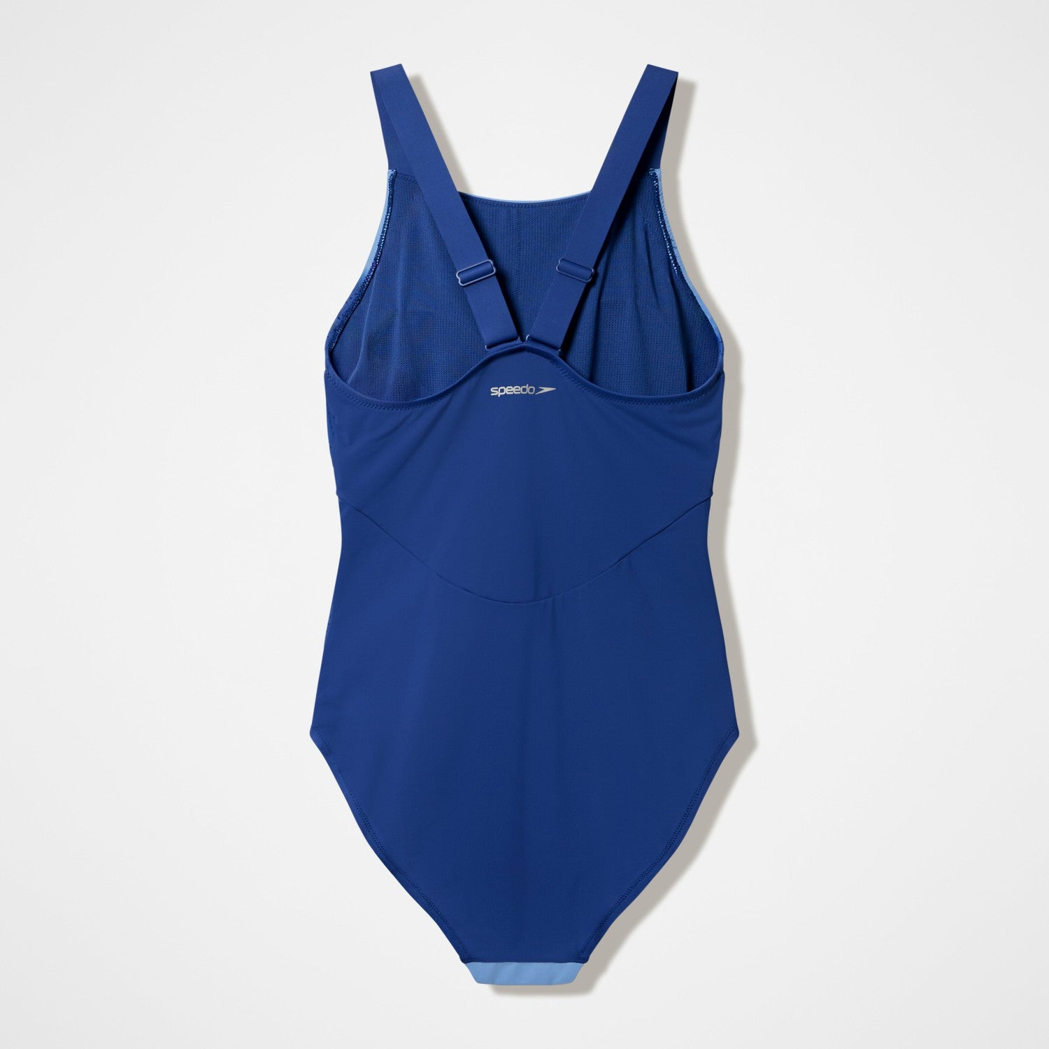 Sculpture High Neck Contour Swimsuit Blue - Speedo