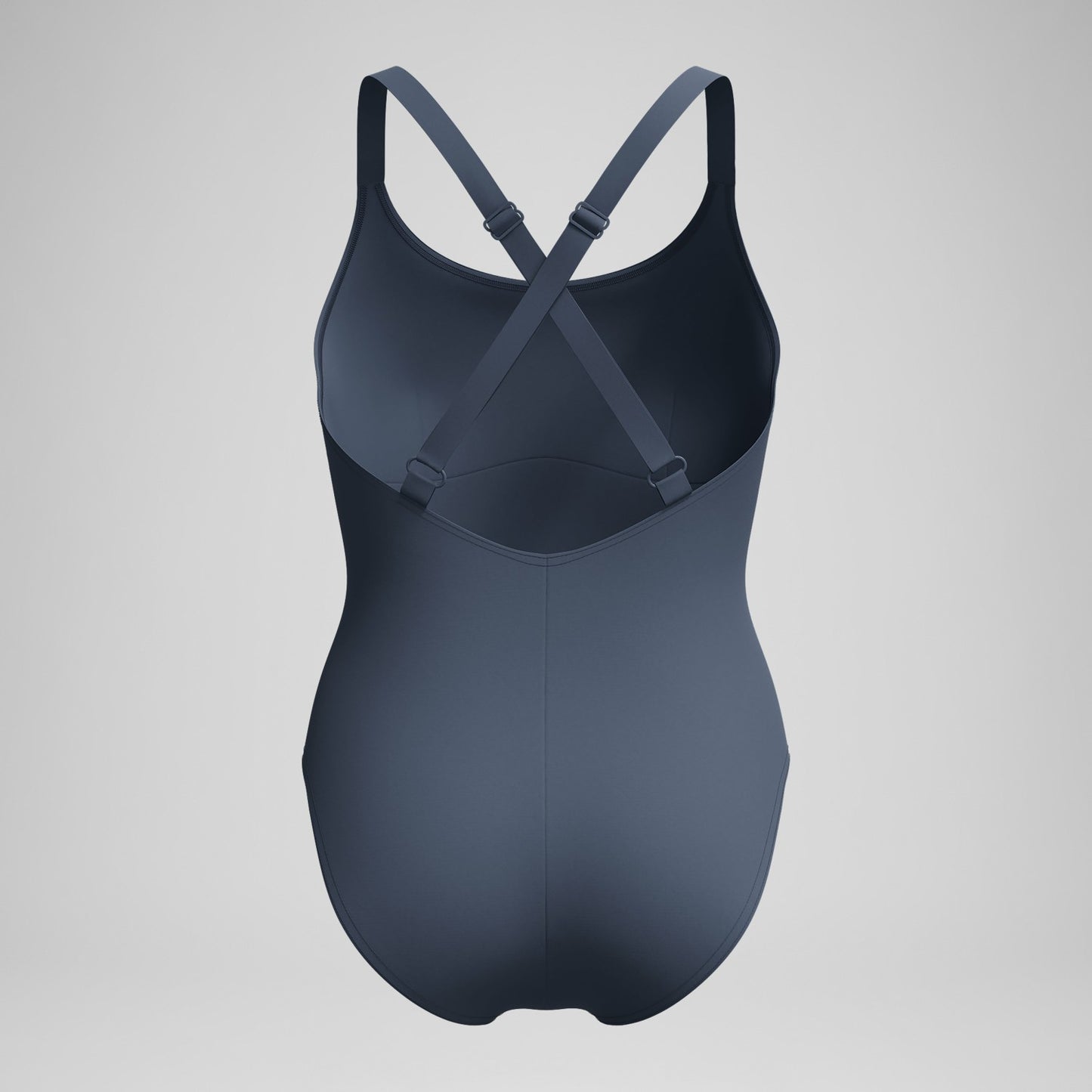 Shaping Crossback Swimsuit Grey - Speedo