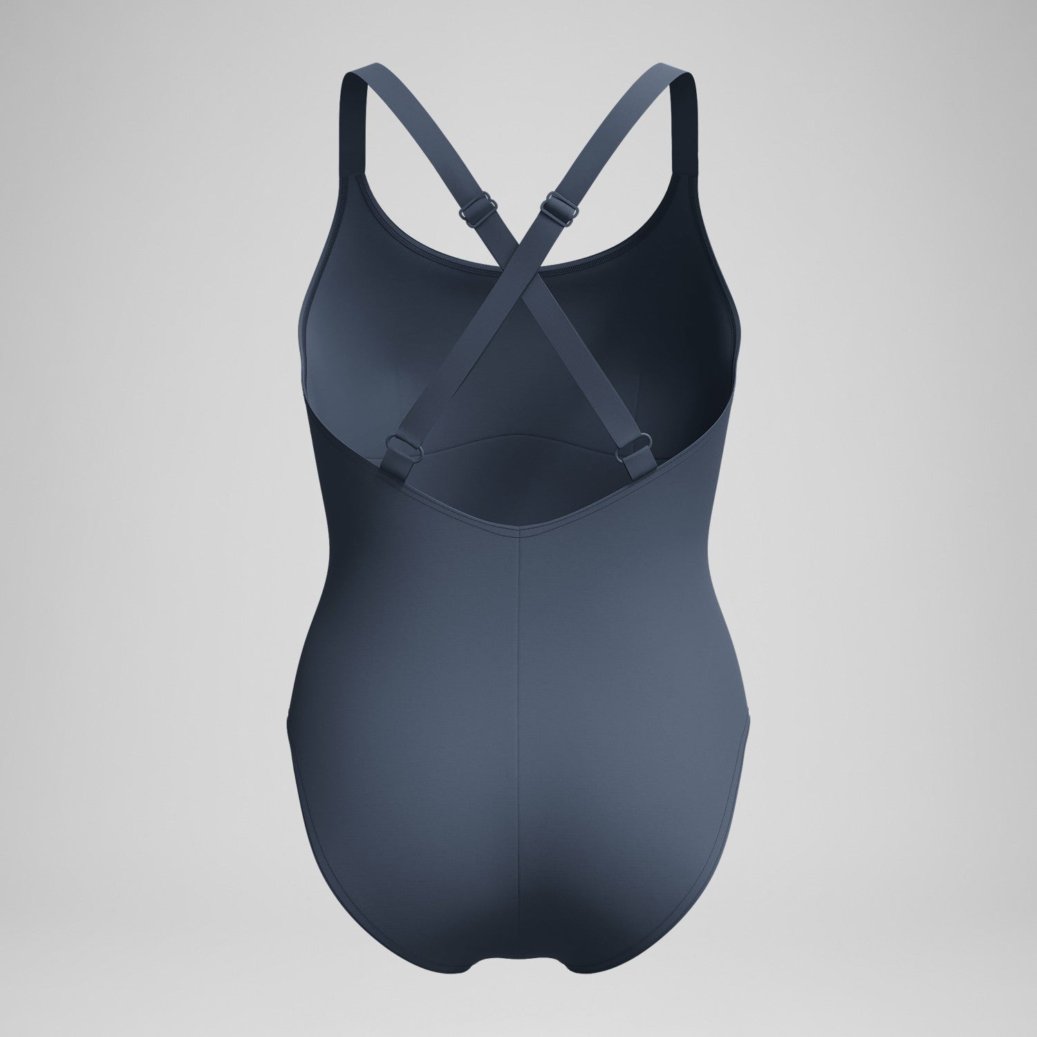 Shaping Crossback Swimsuit Grey - Speedo