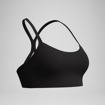 Racerback Crop Top Dark Grey - Speedo