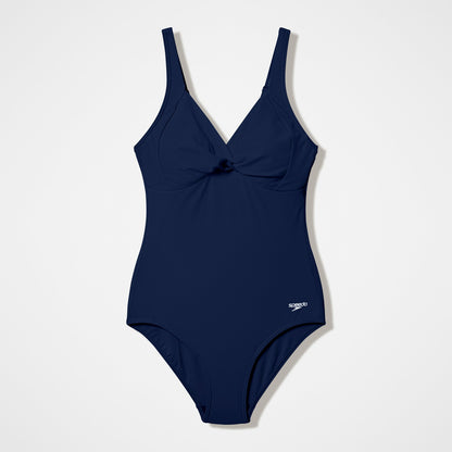 Shaping AquaNite Solid Swimsuit Dark Blue - Speedo